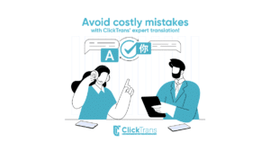 Avoid costly mistakes with ClickTrans’ expert translation!