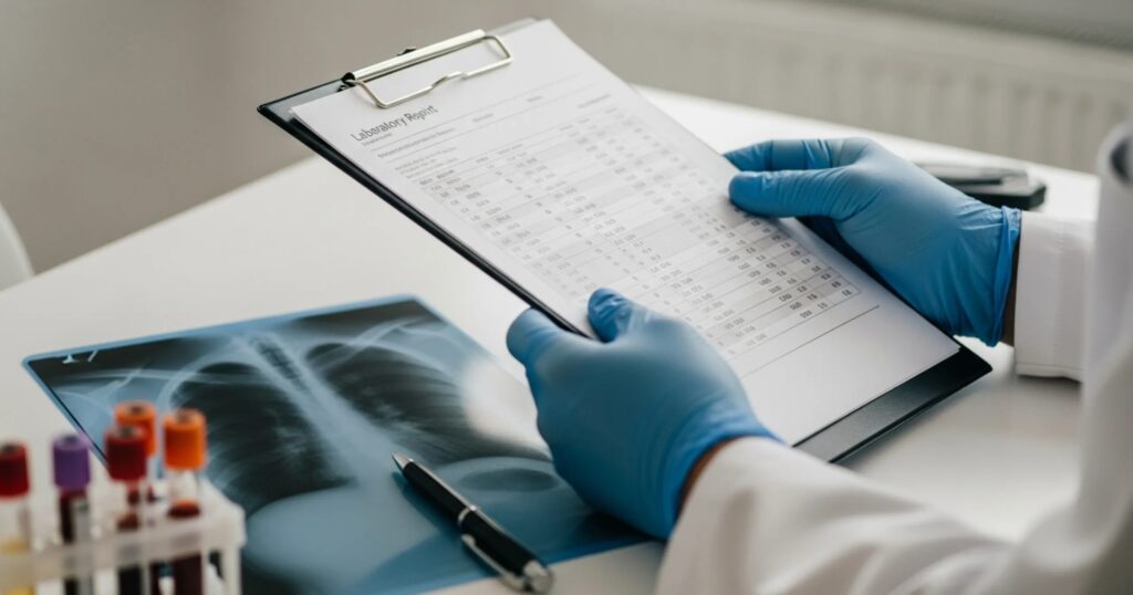 translate medical report from english to arabic