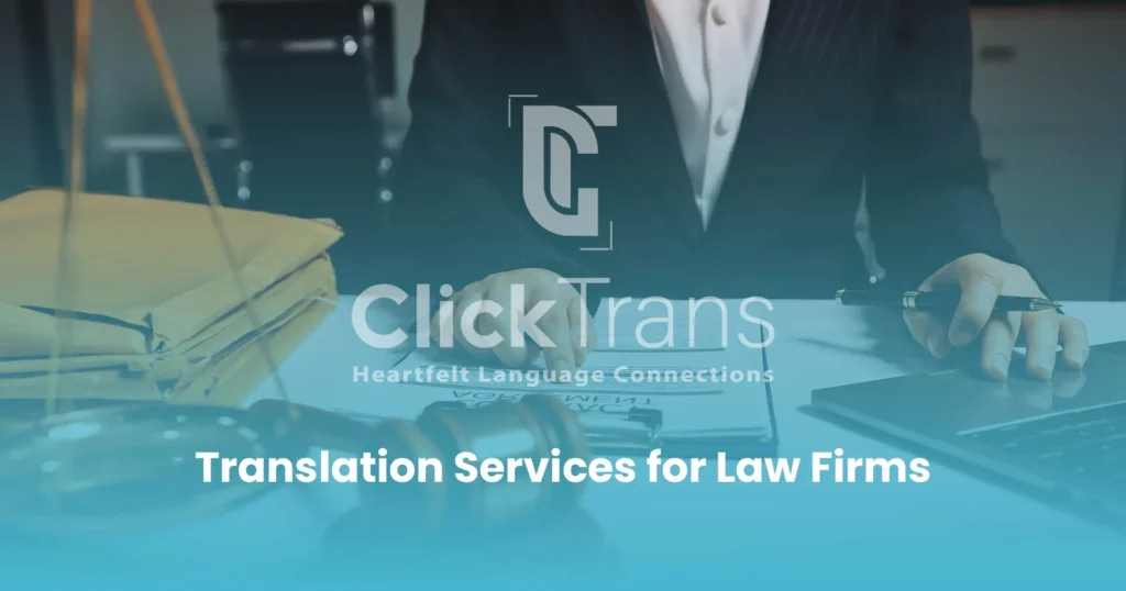 Translation Services for Law Firms
