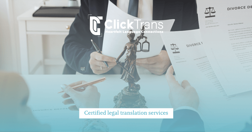 Certified Legal Translation Services