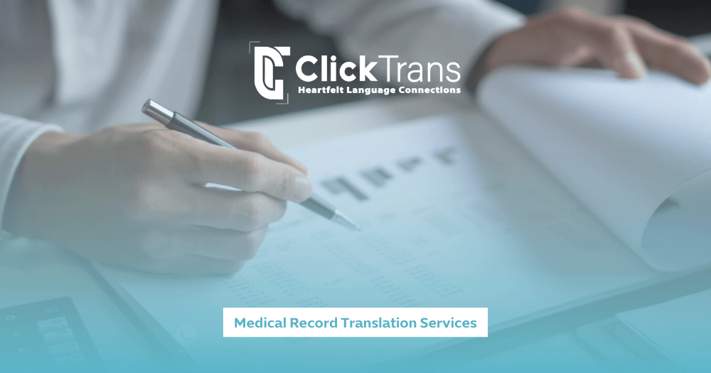 Medical Record Translation Services