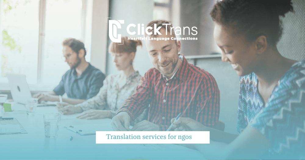 Translation Services For NGOs