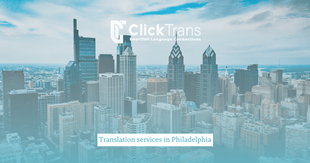 Translation services in Philadelphia