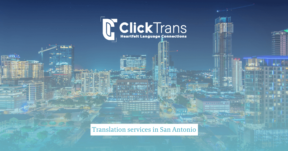Translation services in San Antonio
