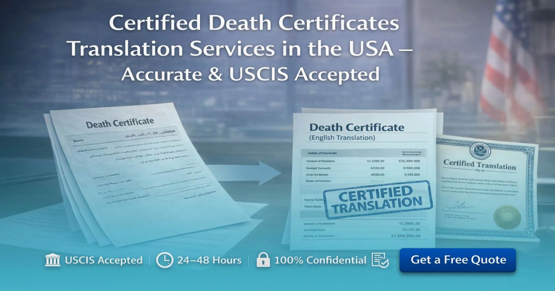 Death Certificates Translation Services