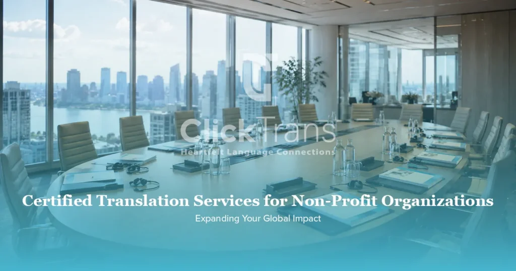 Certified Translation Services for Non-Profit Organizations: Expanding Your Global Impact 1 ClickTrans-Language-Solutions-Website-Blog