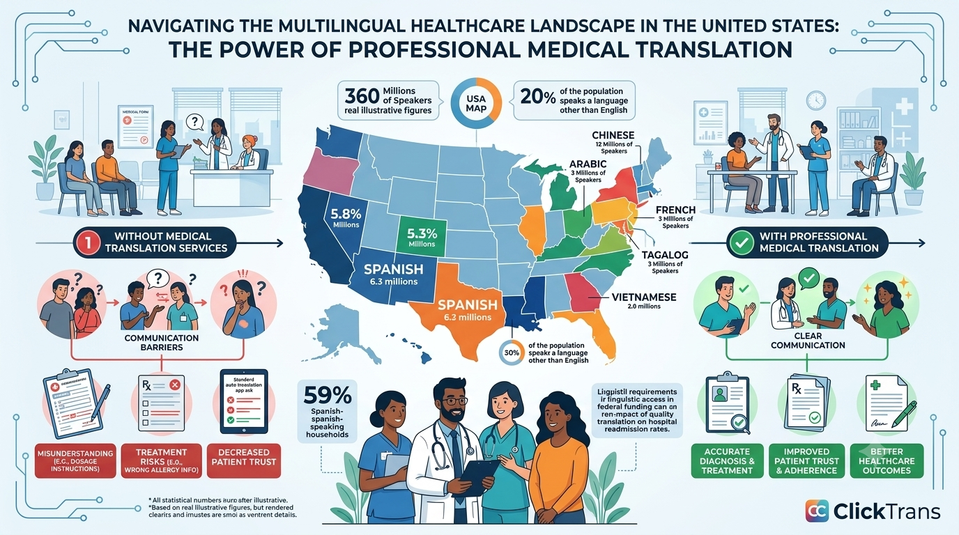 Medical Translation Services in the USA: Why Accurate Multilingual Healthcare Communication Saves Lives 1 Important Visual Insight The Multilingual Healthcare Landscape in the USA